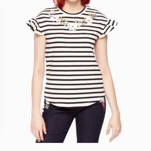 Katespade striped tee